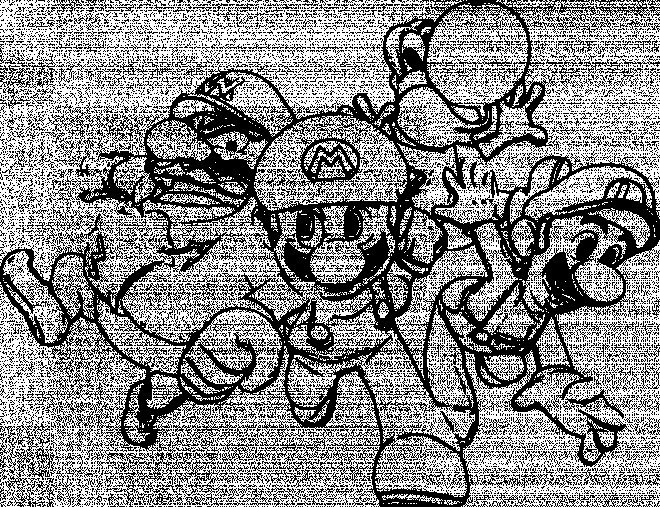 Coloriage et dessins gratuits Super Mario dessin animé à imprimer