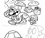 Coloriage Super Mario Odyssey