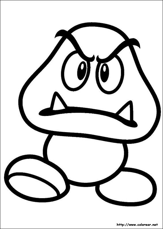 Coloriage et dessins gratuits Toad simple à imprimer