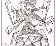 Coloriage Dora Maar au chat