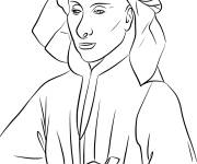 Coloriage Giovanni Arnolfini de Jan Van Eyck