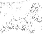 Coloriage Le monde de Christina de Andrew Wyeth