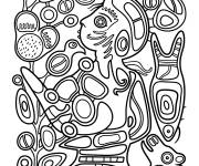 Coloriage Les enfants dans l'arbre d'apprentissage
