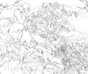 Coloriage S&eacute;jour de paix et de joie