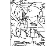 Coloriage Tableau Abstraction