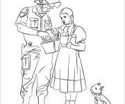 Coloriage Tableau Arr&ecirc;ter et rechercher