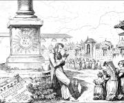 Coloriage Tableau c&eacute;l&egrave;bre de Bartolomeo Pinelli