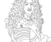 Coloriage Tableau c&eacute;l&egrave;bre Pierre le premier