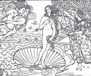 Coloriage Tableau de Eve