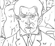 Coloriage Tableau de Kazimir Malevich