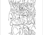 Coloriage Tableau de Le Saint-Esprit