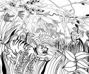 Coloriage Tableau Douanier par valentin