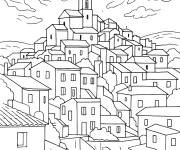 Coloriage Tableau Gardanne