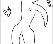 Coloriage Tableau Icare de Henri Matisse