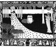 Coloriage Tableau La beale isoud au joyeux gard