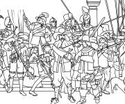 Coloriage Tableau Night Watch