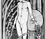 Coloriage Tableau Pers&eacute;e