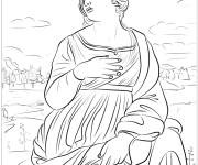 Coloriage Tableau populaire