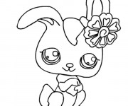 Coloriage Lapin Trop Mignon Kawaii