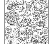 Coloriage Omy gnomes xxl de dessin anim&eacute;