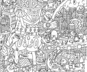 Coloriage OMY gratuit &agrave; colorier