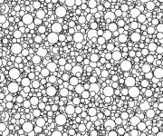 Coloriage Xxl bulles d'air