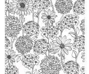 Coloriage et dessins gratuit Xxl fleurs tulipes à imprimer
