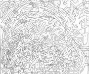 Coloriage XXL OMY num&eacute;rot&eacute;