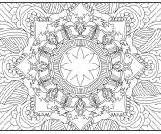 Coloriage Xxl tulipe antistress