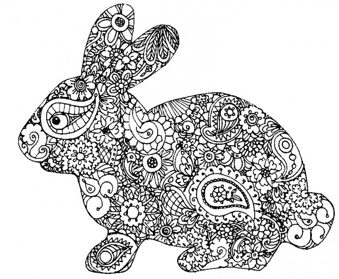 Coloriage Mandala Adulte Animaux dessin gratuit à imprimer