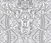 Coloriage Zen Animaux à colorier