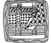 Coloriage Motif Zentangle