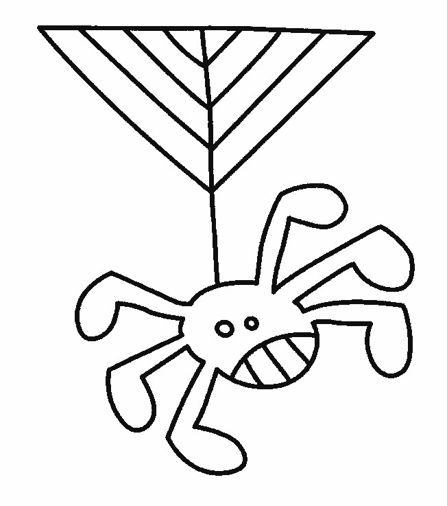 Coloriage et dessins gratuits Petite Araignée jouet à imprimer