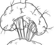 Coloriage et dessins gratuit Grosse Arbre d'hiver gs à imprimer