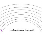 Coloriage et dessins gratuit Arc-en-ciel facile à imprimer