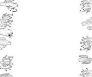 Coloriage Cadre en cactus