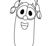 Coloriage Carotte Laura de dessin anim&eacute;