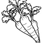 Coloriage Carottes croustillantes