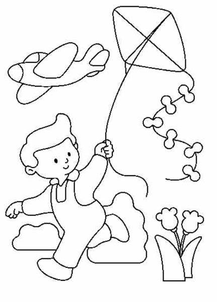 Coloriage educatif - PoupÃ©es en papier Ã colorier/petite fille en maillot  de bain avec un cerf volant avec un chien, son chapeau avec un noeud, des  coeurs et ses habits dÃ©corÃ©s de