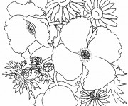 Coloriage Des Coquelicots