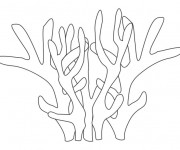 Coloriage et dessins gratuit Corail facile à imprimer