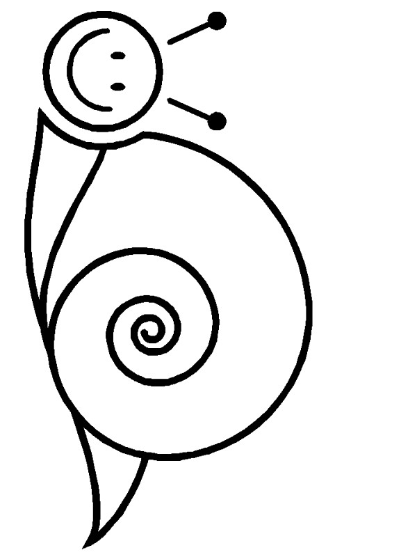 Coloriage Escargot gratuit à imprimer liste 40 à 60