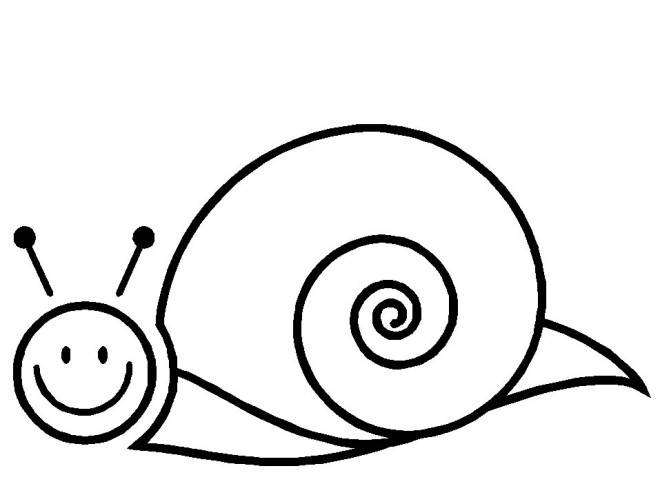 Coloriage Escargot gratuit à imprimer liste 20 à 40