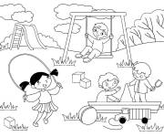 Coloriage Image sur le th&egrave;me d'&eacute;t&eacute;