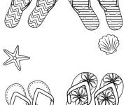 Coloriage L'&eacute;t&eacute;, la saison de fun