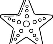 Coloriage et dessins gratuit &Eacute;toile de mer &agrave; imprimer à imprimer
