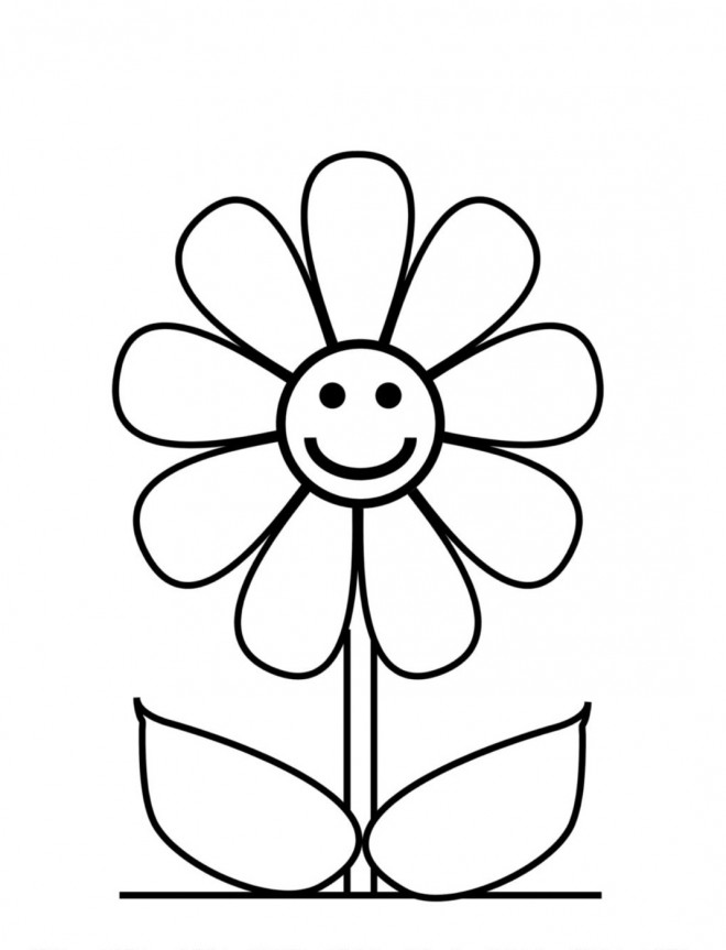 Coloriage Fleur Heureuse Dessin Gratuit A Imprimer Coloriage Fleur Heureuse Dessin Gratuit A Imprimer