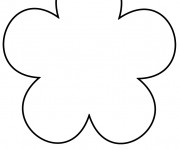Coloriage Fleur vide &agrave; compl&egrave;ter