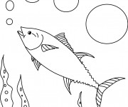Coloriage Exploration des fonds marins