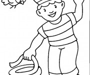 Coloriage et dessins gratuit Le petit Marin à imprimer